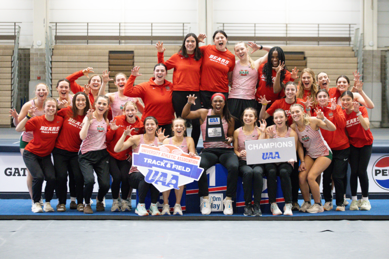No. 2 women’s track and field wins seventh consecutive UAA indoor track & field championship