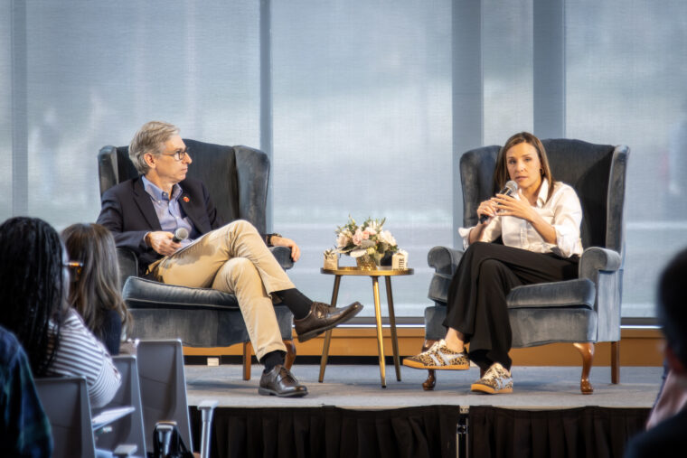 Distinguished Alumna Mary Bruce shares her own past and advice for students’ future