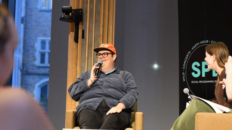 ‘Shoutout’: Caleb Hearon talks comedy, queerness, politics, and more at latest SPB event