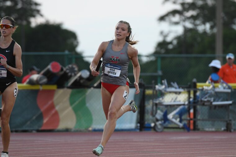 ‘Having fire under my feet’: Kylie Spytek is blazing across the track