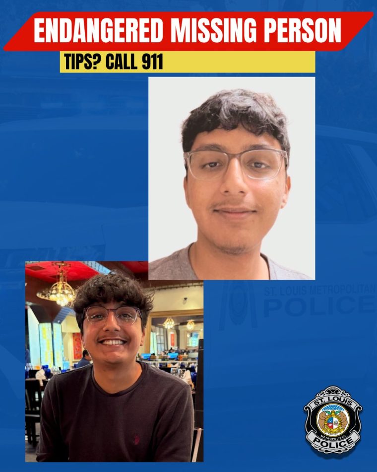 WashU student reported missing