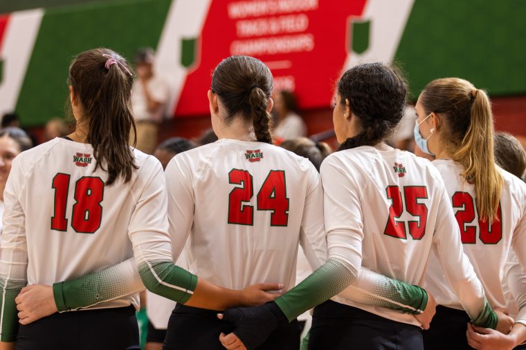Weekend recap: Women’s tennis and No. 13 volleyball hit the road