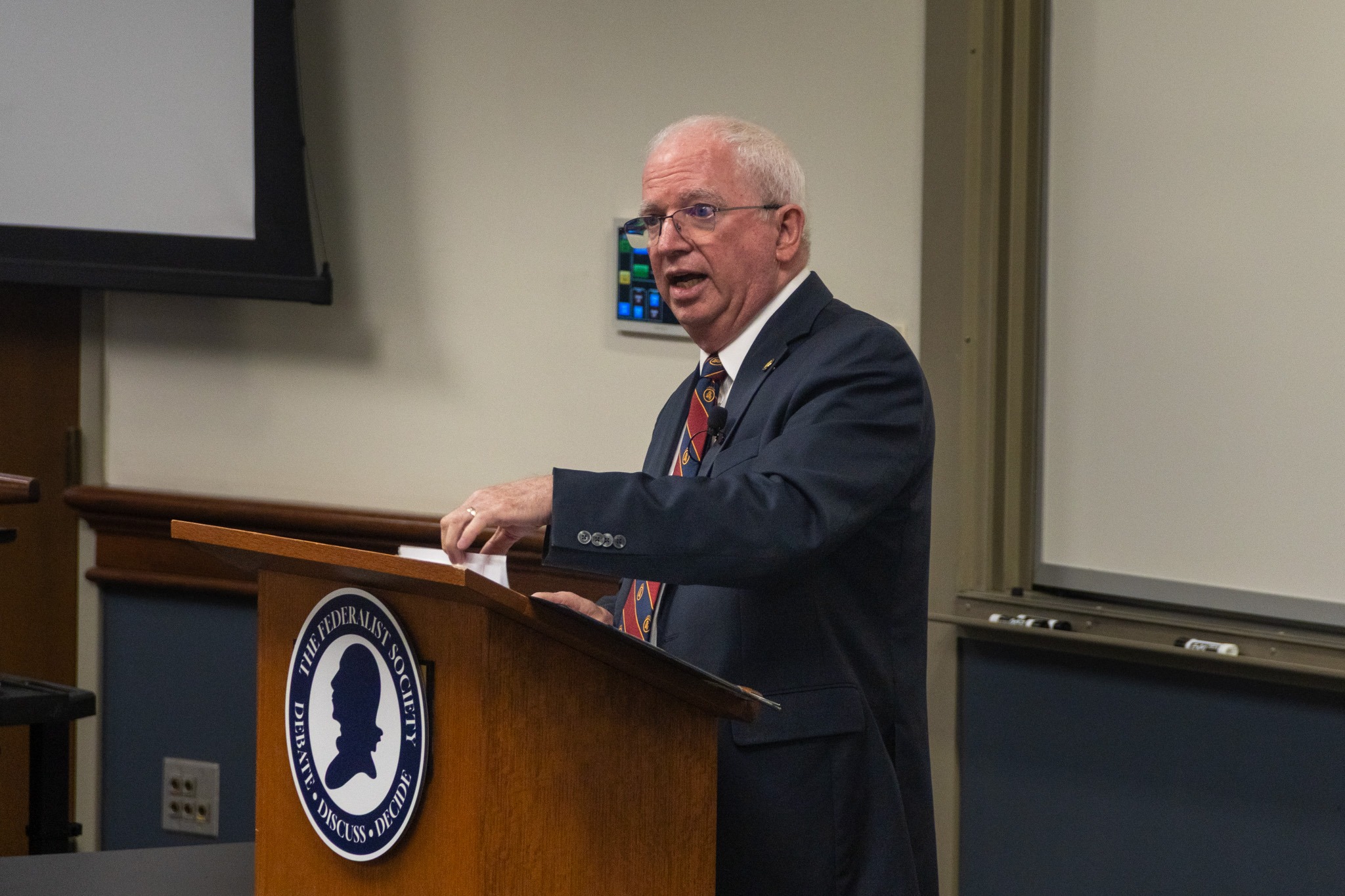 Former Trump lawyer who worked to overturn 2020 election speaks at WashU Law