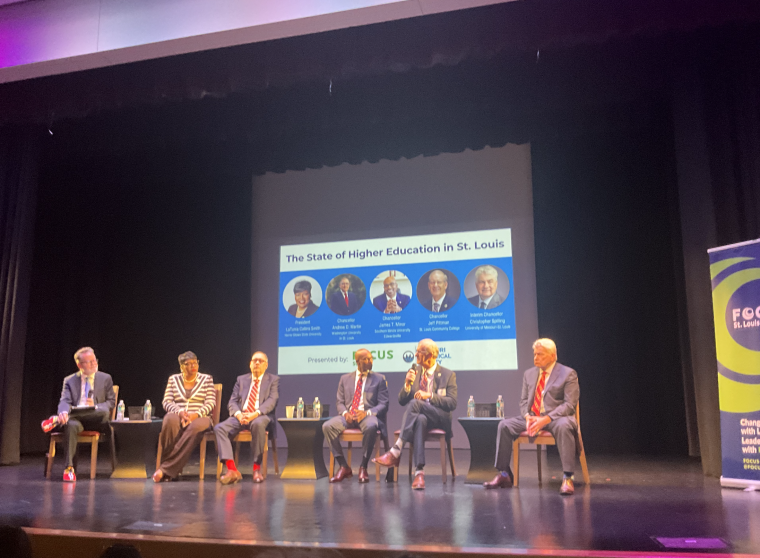 Martin stands by engagement with Trump administration at St. Louis education panel