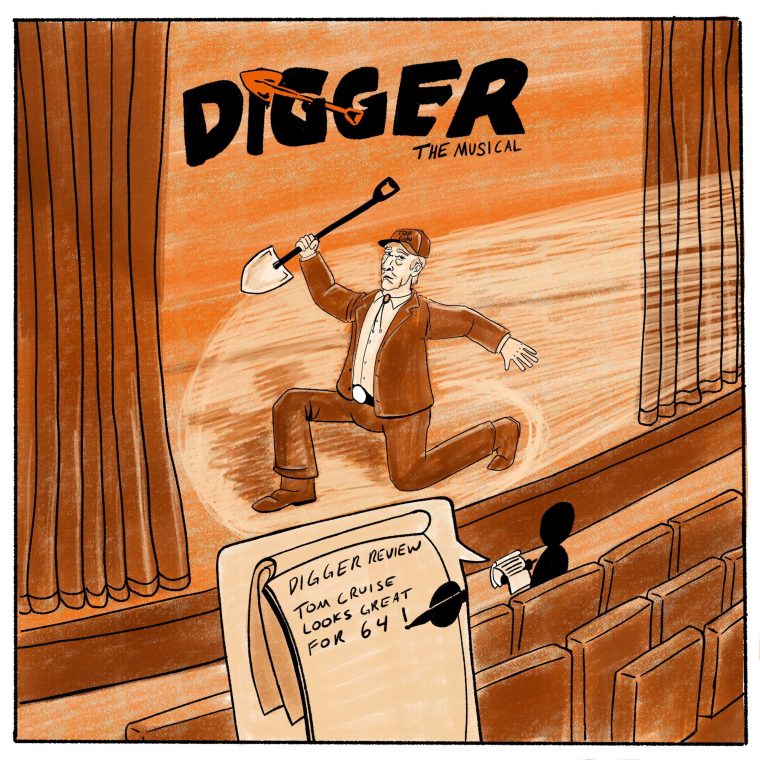 An analysis of ‘Digger’: A satire on the audience